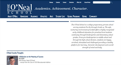 Desktop Screenshot of onealschool.org